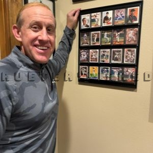 20 Kirk Rueter Cards In Frame