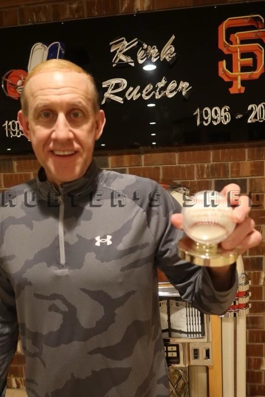 Jackie Robinson/Martin Luther King Signed Baseball in Display Case