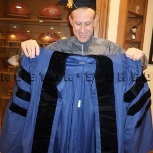 Willie Mays Signed Cap and Gown