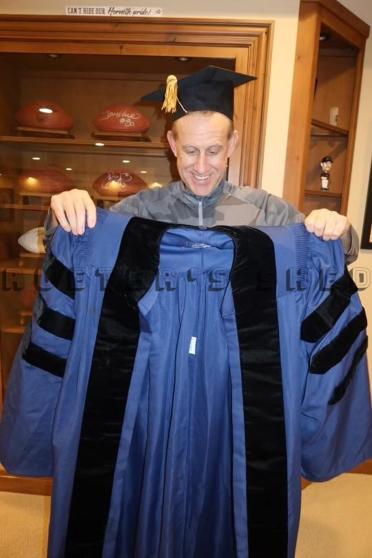 Willie Mays Signed Cap and Gown