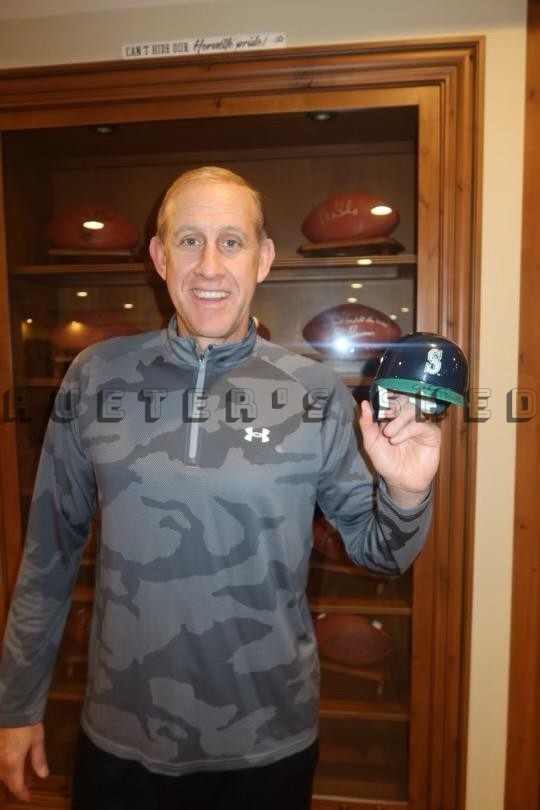 Alex Rodriguez Signed Mini Helmet