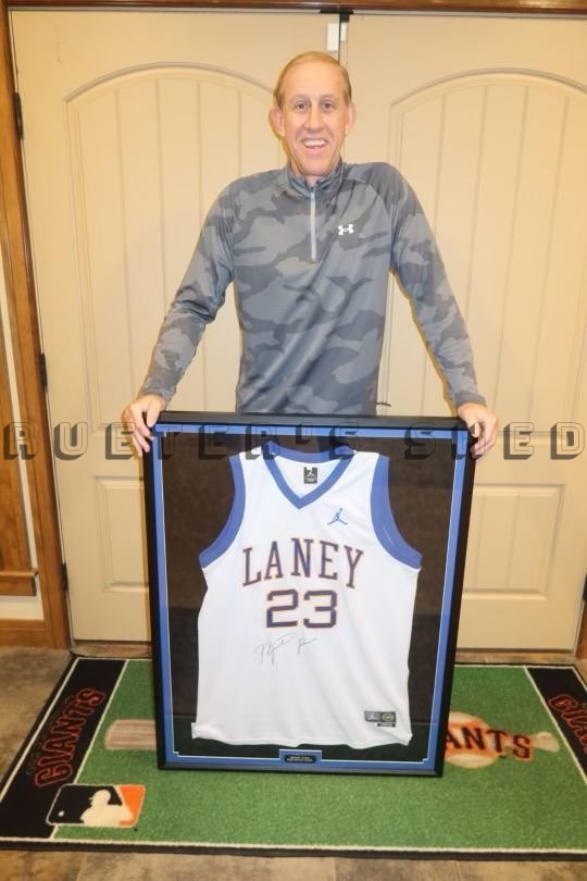 Michael Jordan Signed Replica High School Jersey - Image 3