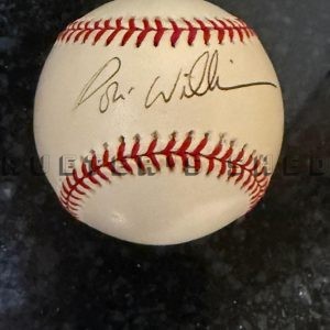 Robin Williams Signed Baseball