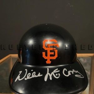 Willie McCovey Autographed Helmet
