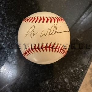 Robin Williams Signed Baseball